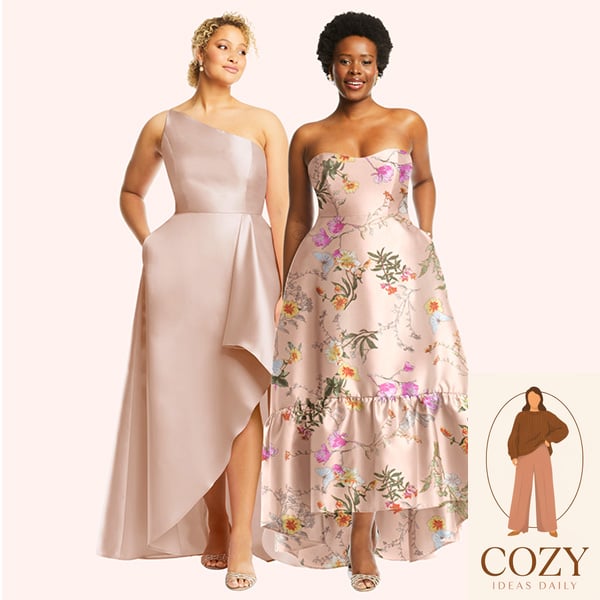 THE MOST FLATTERING BRIDESMAID DRESS FOR PLUS SIZE