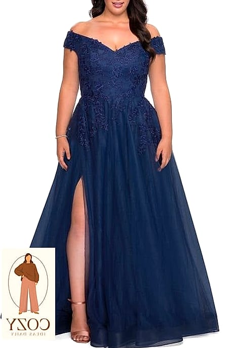 Off-the-Shoulder Formal Gowns