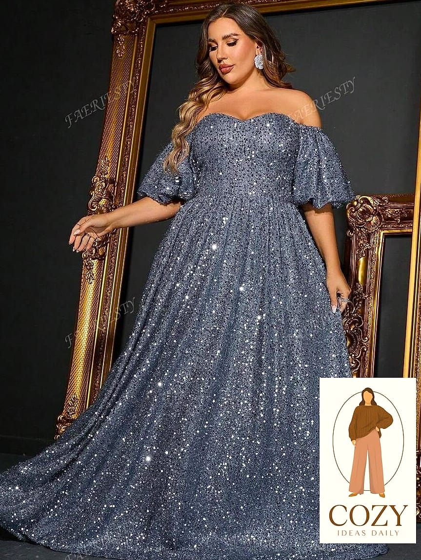The Off-the-Shoulder Fit and Flare