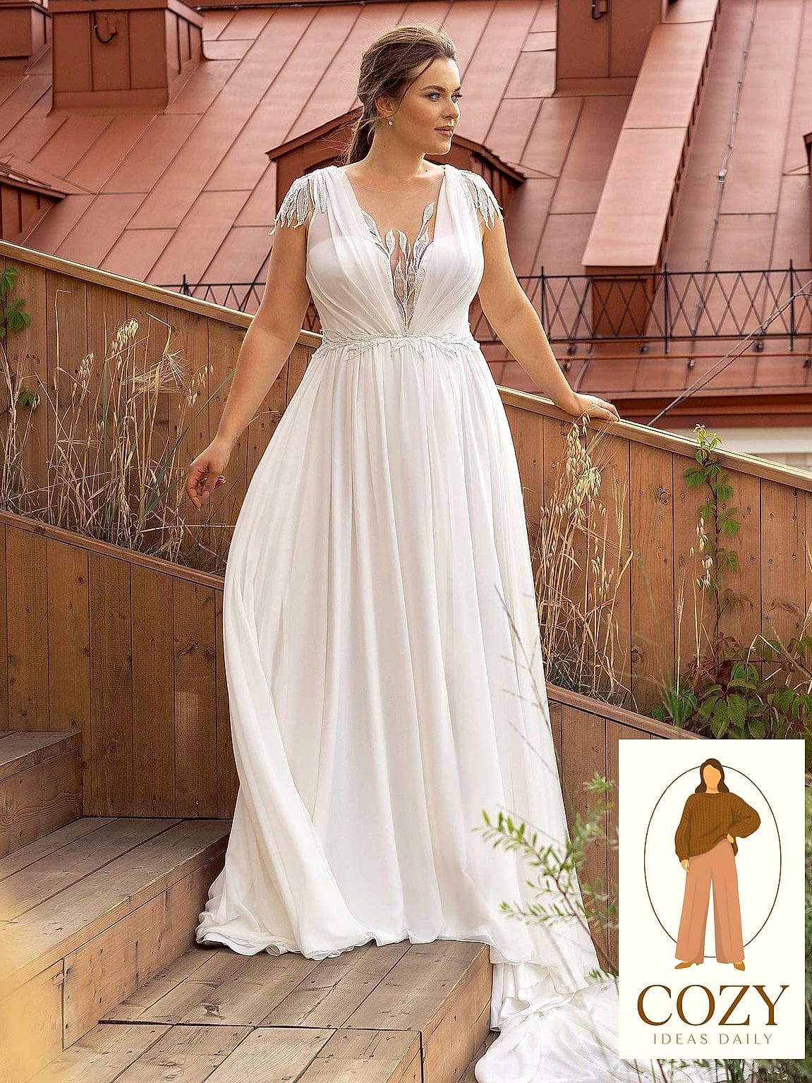 23 Plus Size Wedding Guest Dress Summer You Need to Try Next 4 The Off Shoulder Chiffon Gown