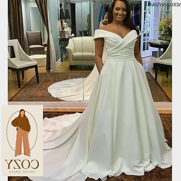 Off-the-Shoulder Dress for a Romantic Look