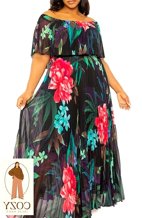The Off-Shoulder Maxi
