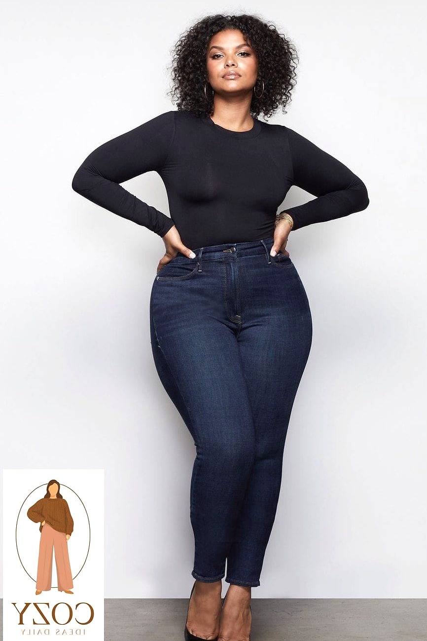 20 Plus Size Posing You'll Want to Screenshot Immediately 2 The One Leg Forward Stance