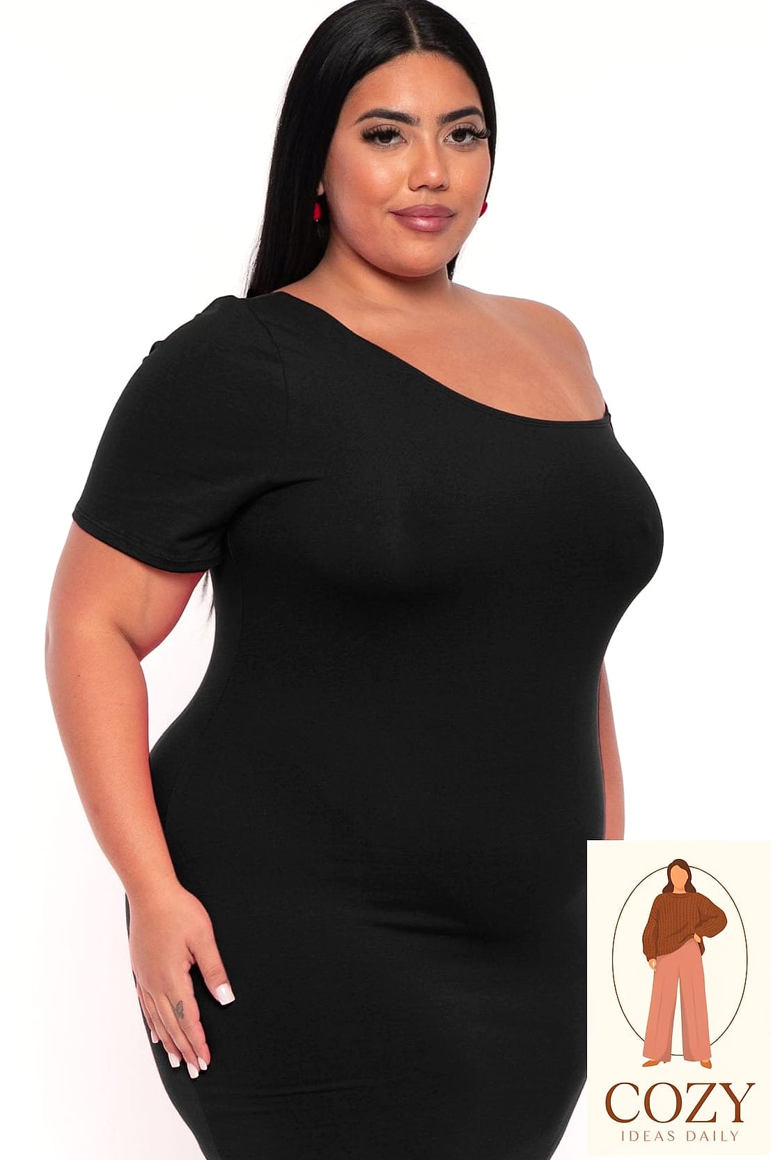 The One-Shoulder Bodycon