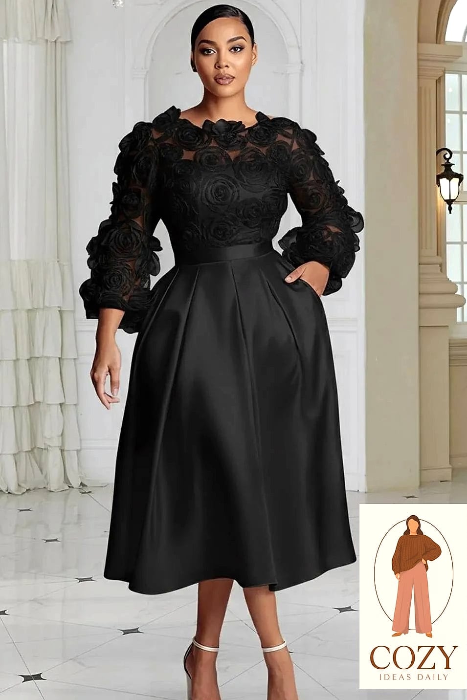 The One-Shoulder Cocktail Dress