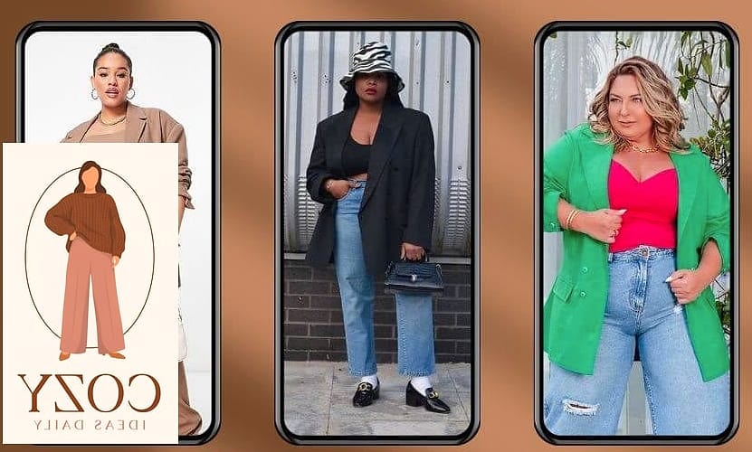 Oversized Blazer Over a Slip Dress