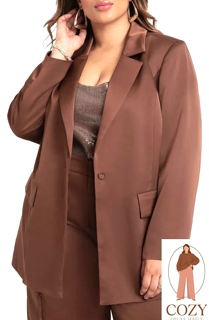 Oversized Blazer as a Dress