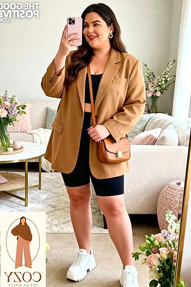 Oversized Blazer as a Dress