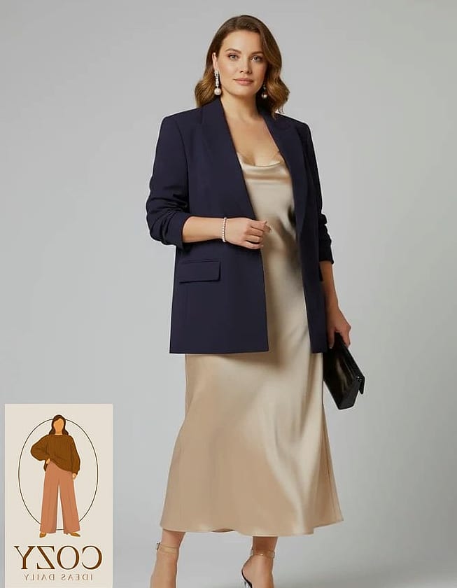 Oversized Blazer as a Dress