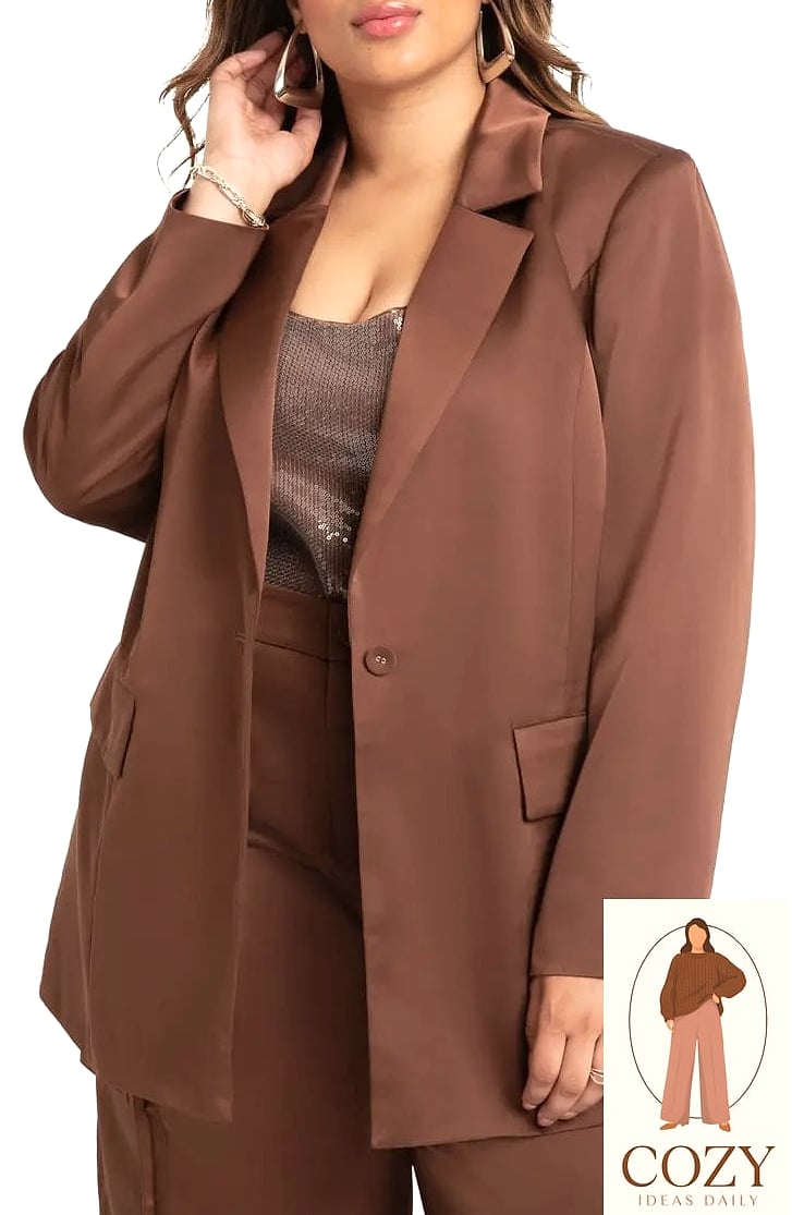 Oversized Blazer as a Dress