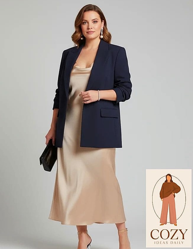 Oversized Blazer as a Dress