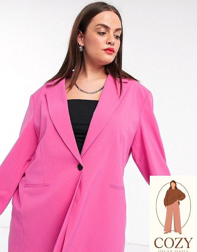 Oversized Blazer as a Dress