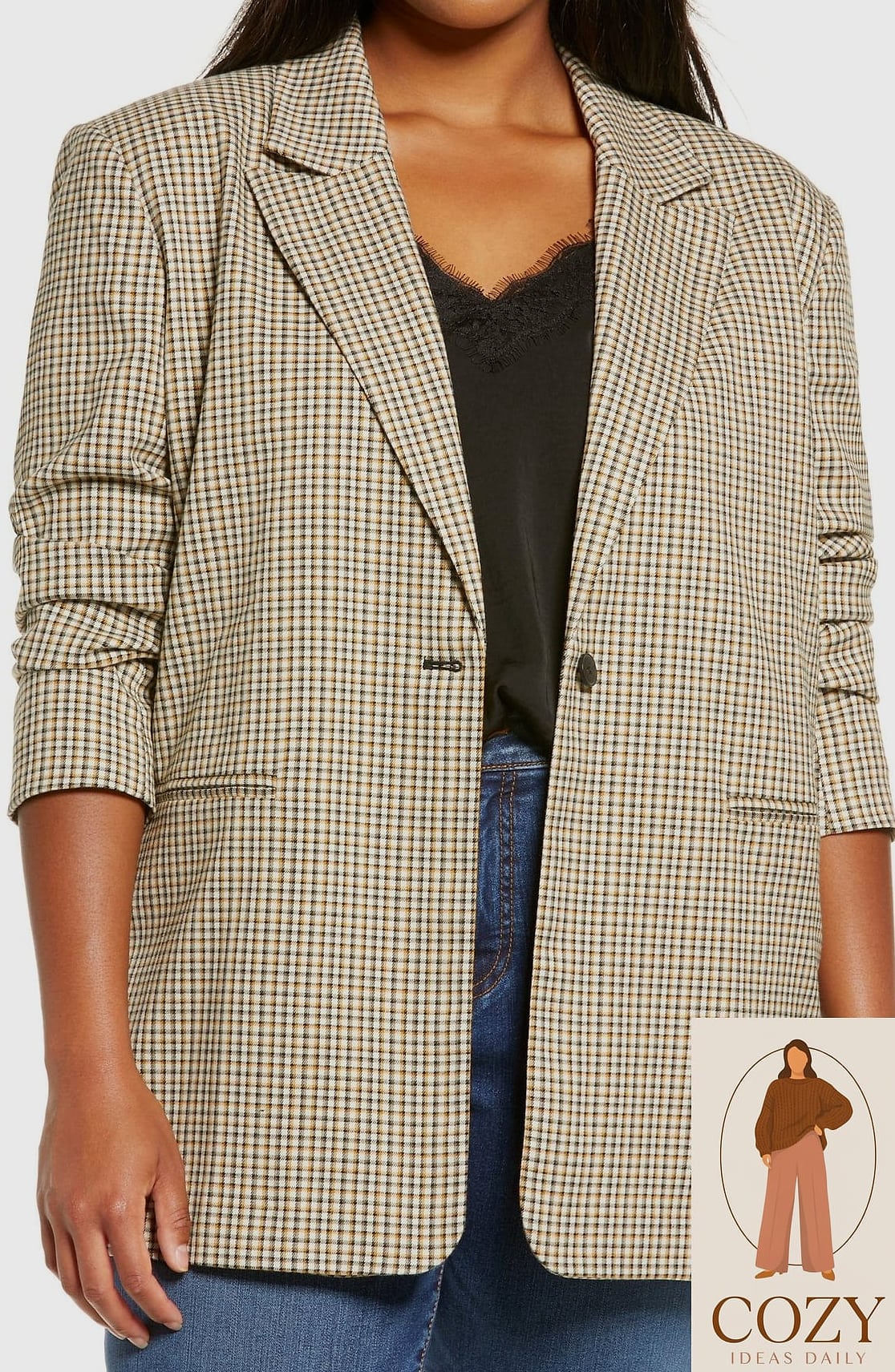 The Oversized Blazer as a Dress