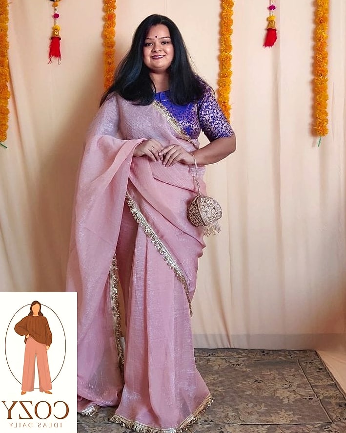 Pastel Saree for Daytime Events