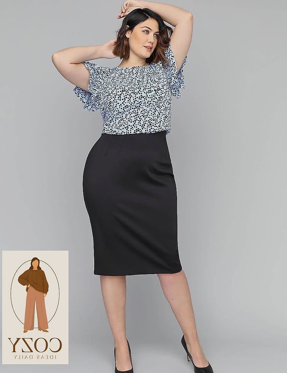 Pencil Skirt With a Statement Top