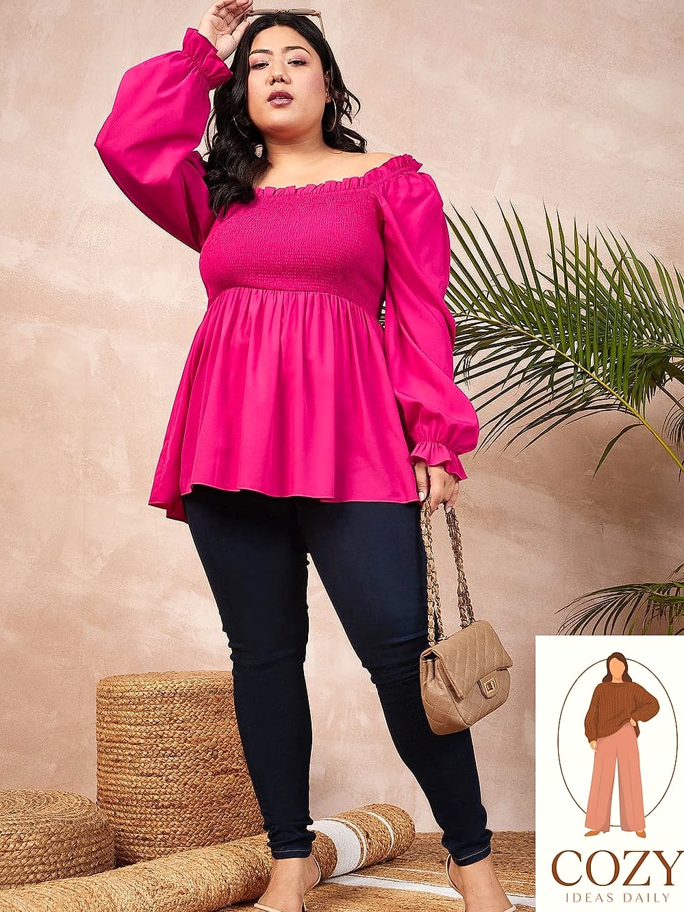 The Peplum Blouse With a Lehenga