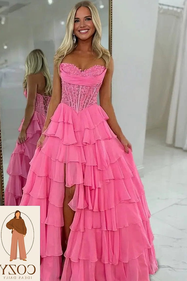 28 Pink Plus Size Dresses Worth Pinning Immediately 8 The Pink Corset Dress for a Statement Look