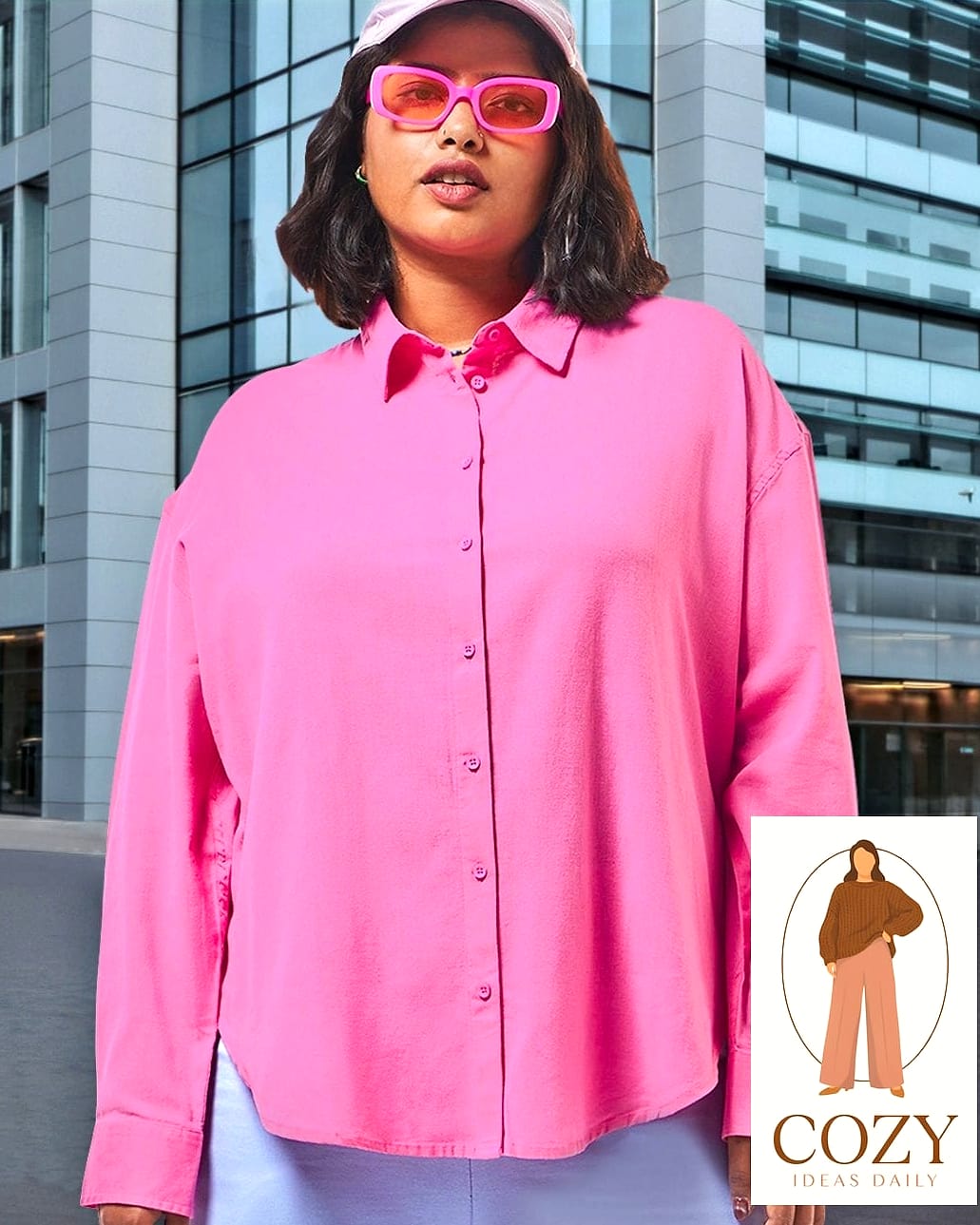 28 Pink Plus Size Dresses Worth Pinning Immediately 12 The Pink Linen Shift Dress