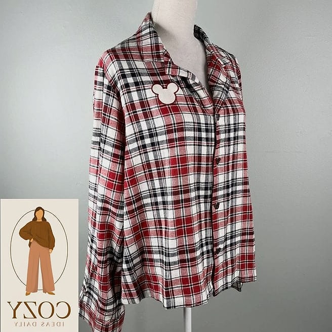 29 Plus Size Disney Outfits Worth Pinning Immediately 10 Plaid Flannel and Leggings