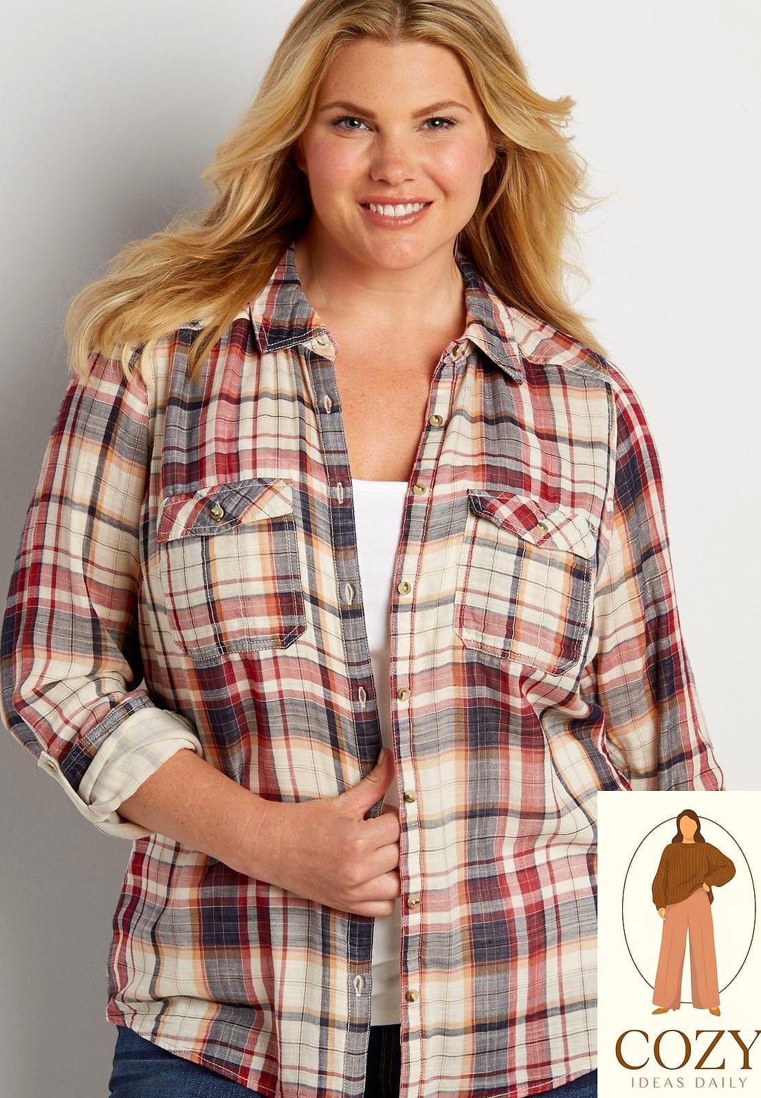 The Plaid Shirt Dress for Fall