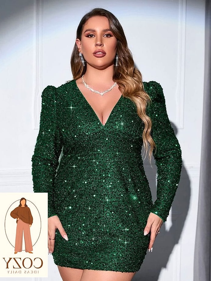 A Plunge Neckline Dress for a Bolder Look