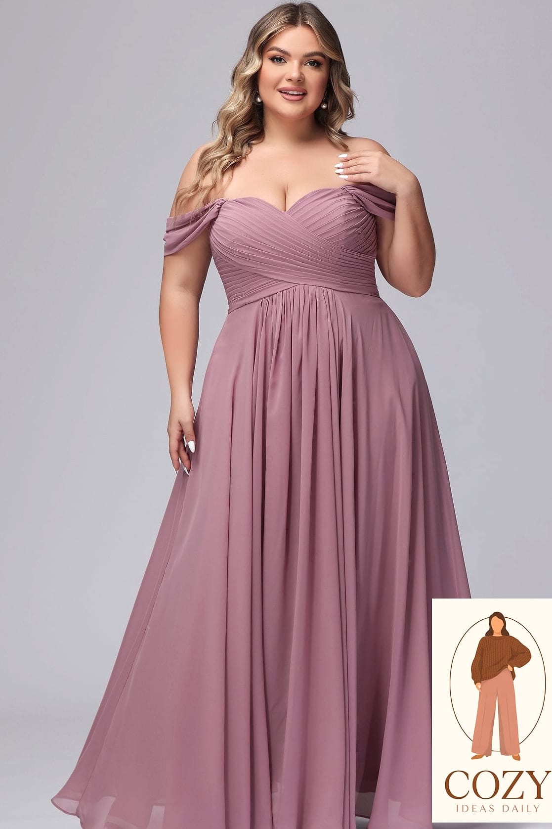 The Plunge Neckline Column Dress