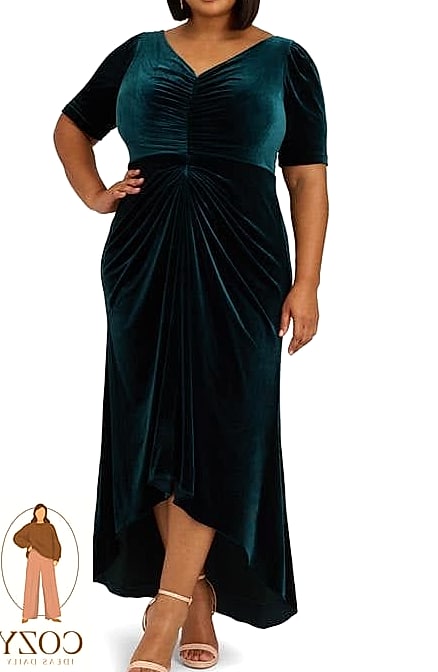 Plush Velvet Formal Wear