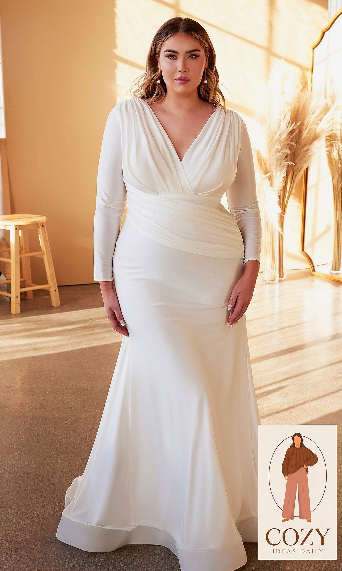 Plus Size Formal Wear With Statement Sleeves