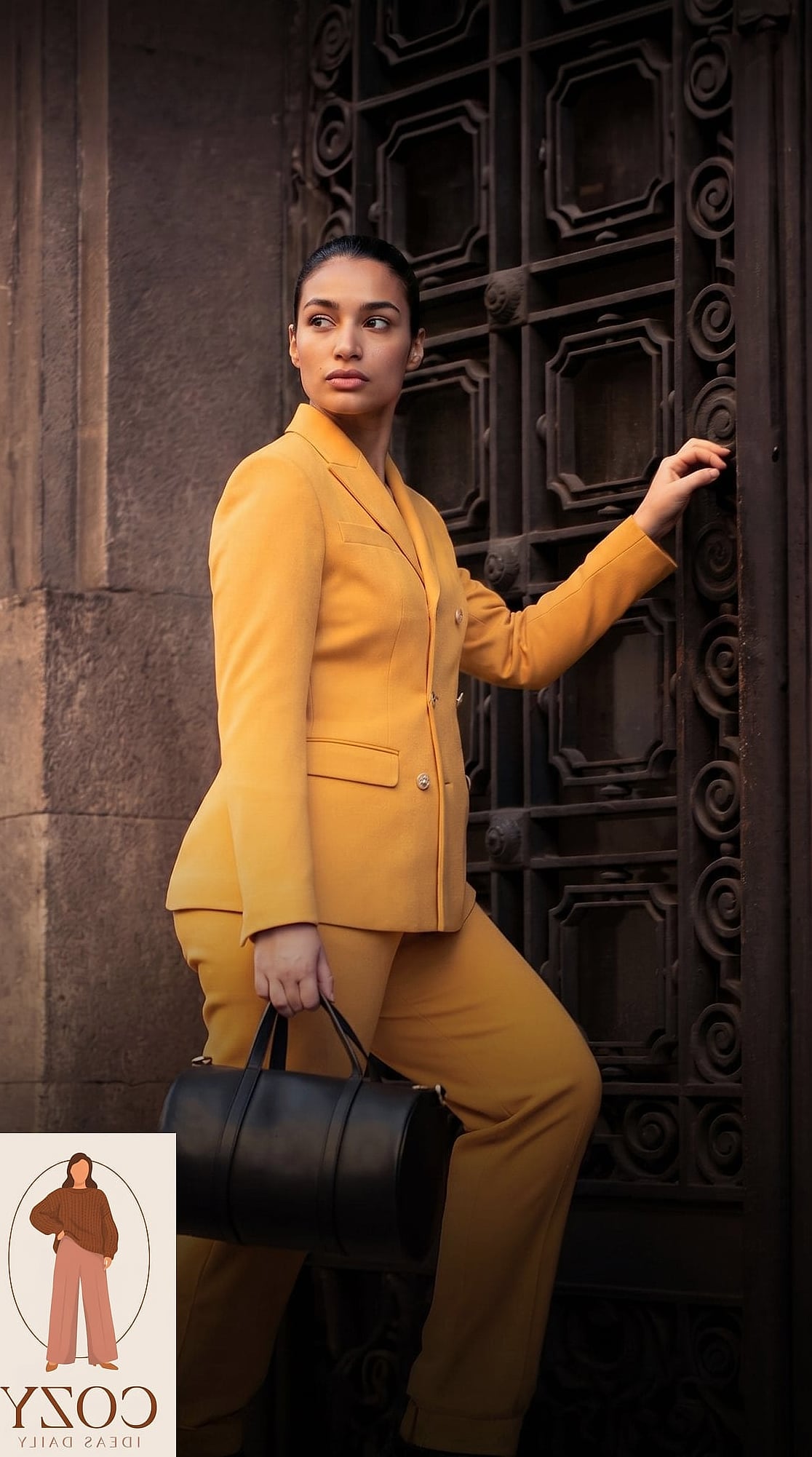 28 Plus Size Curvy Outfits That Will Transform Your Look 9 The Power Suit in Cobalt Blue