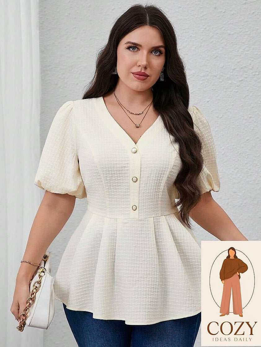 A Puff Sleeve Dress For Playful Femininity