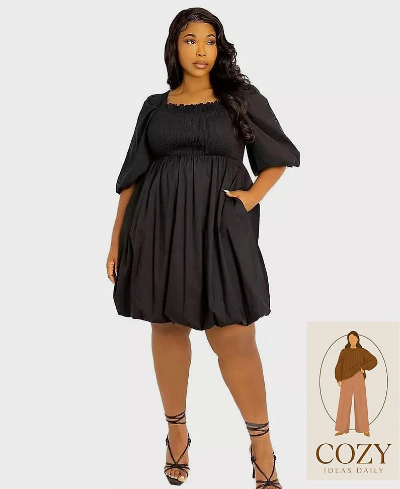 The Puff-Sleeve Midi for Romantic Everyday Wear