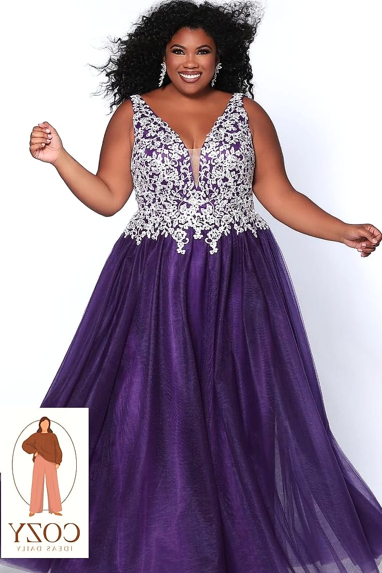 Purple Floral Midi for Brunch