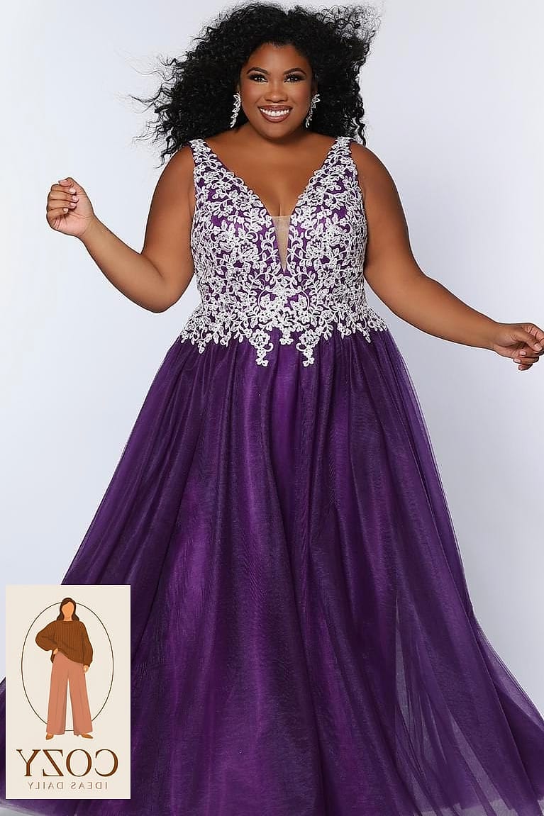 Purple Puff Sleeve Dress for Fall