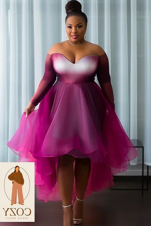 Purple Velvet Dress for Holiday Season