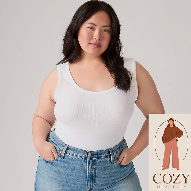 A Ribbed Tank for Year-Round Layering