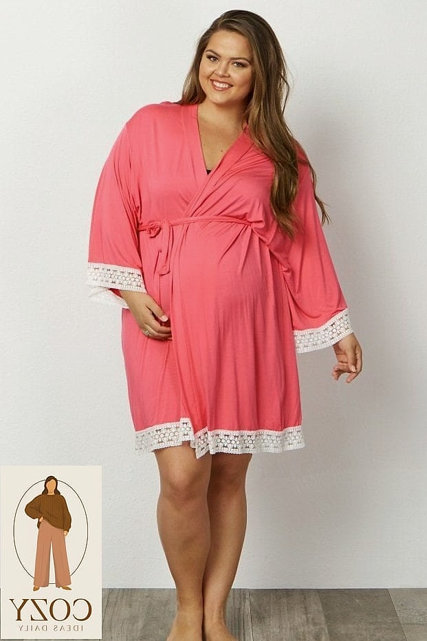 The Robe and Lace Look