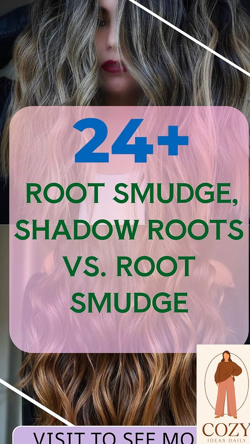 Root Smudge Technique for Low-Maintenance Blonde