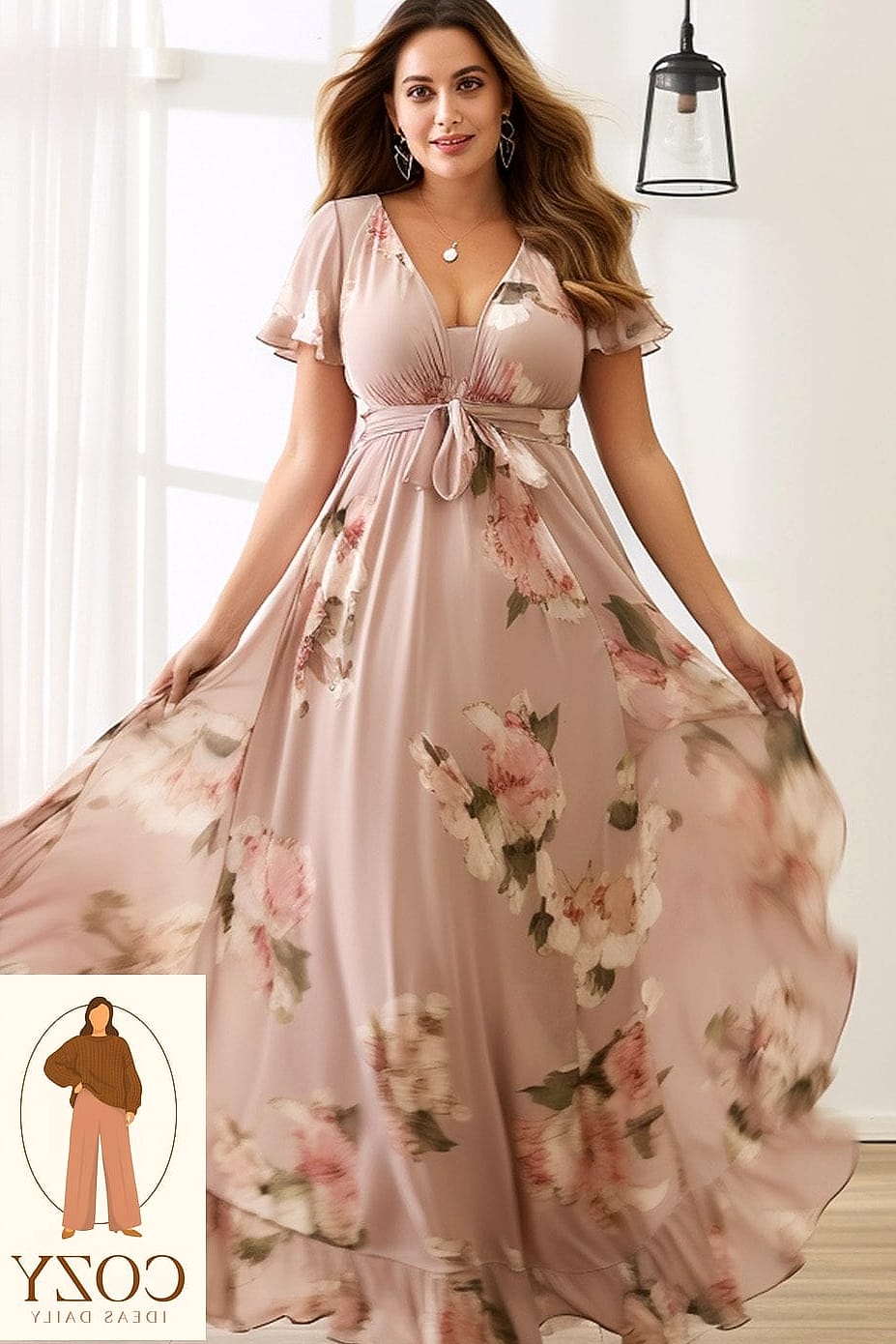 28 Pink Plus Size Dresses Worth Pinning Immediately 25 The Rose Pink A-Line Dress
