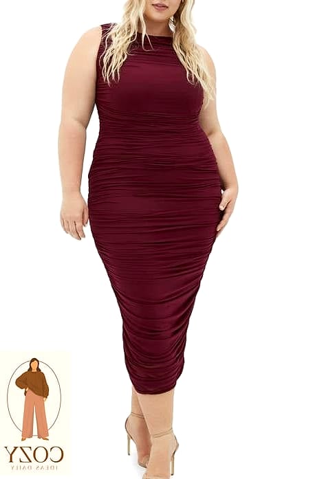 The Ruched Side Dress