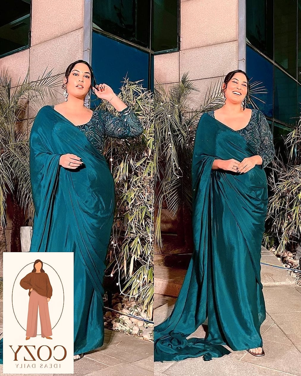 Ruffled Saree for Playful Texture