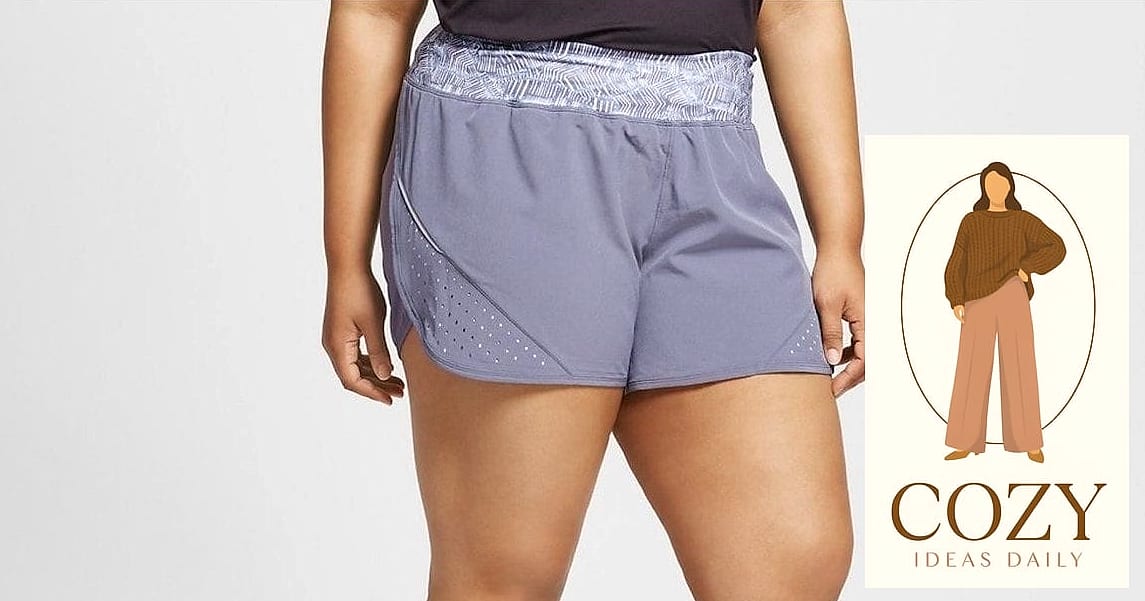 Running Shorts and a Cropped Hoodie