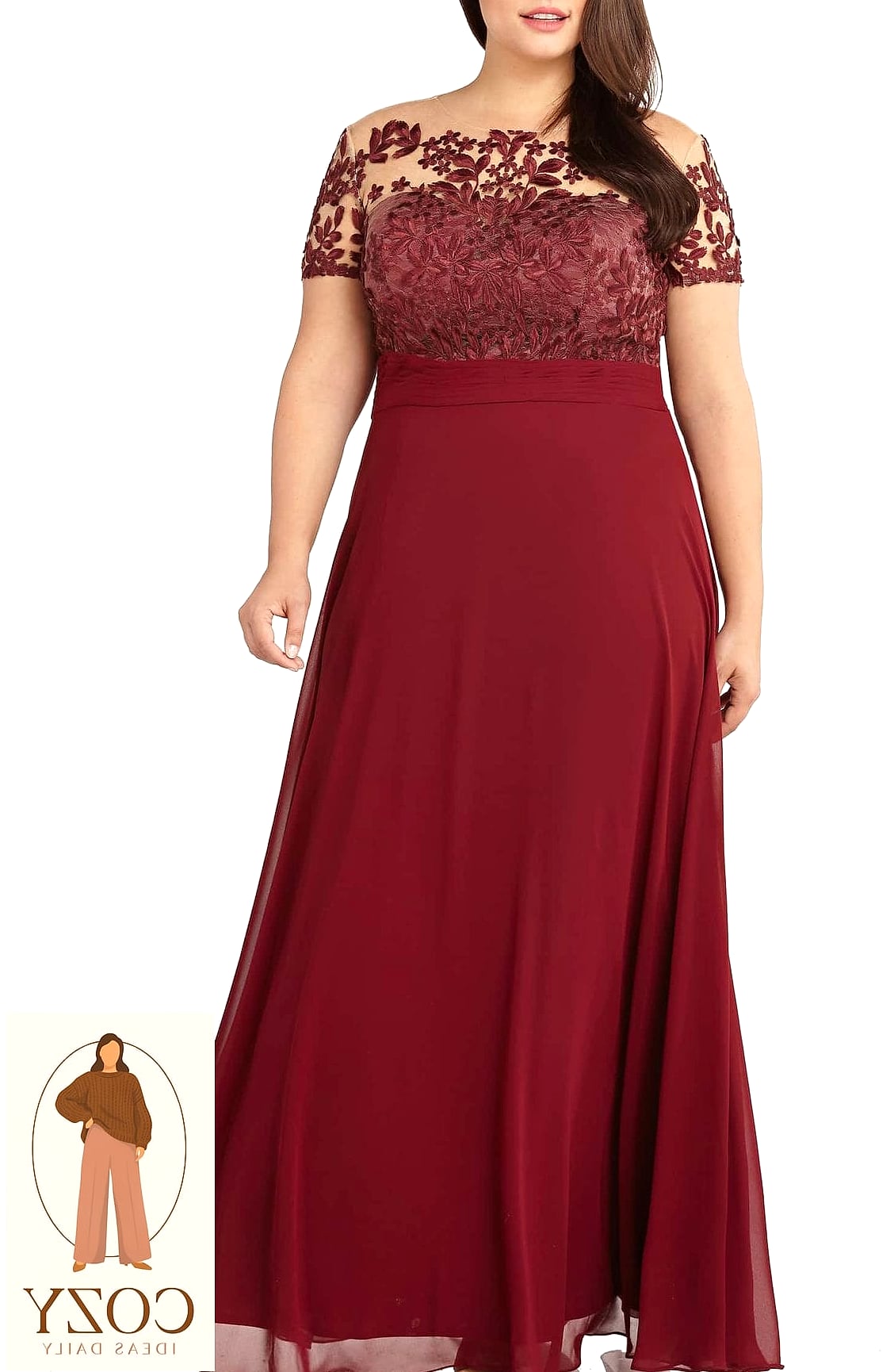 The Rust Colored A-Line Dress