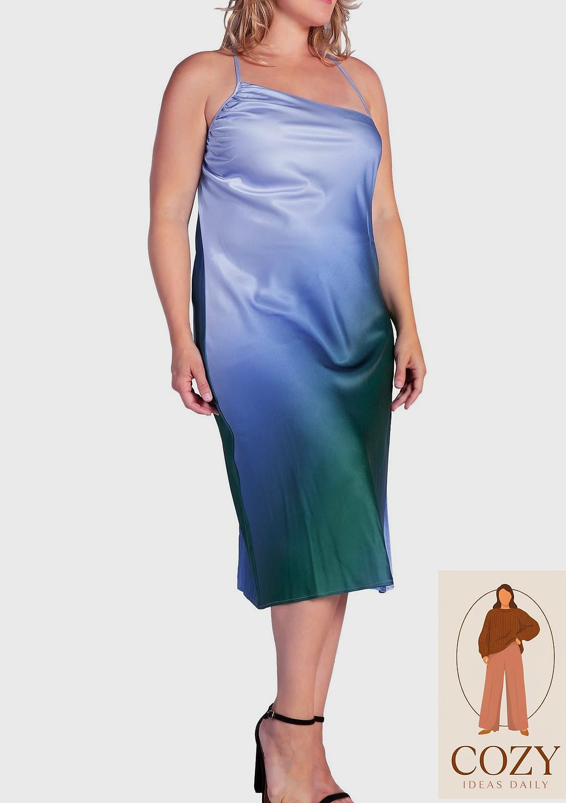 A Satin Slip in Jewel Tones