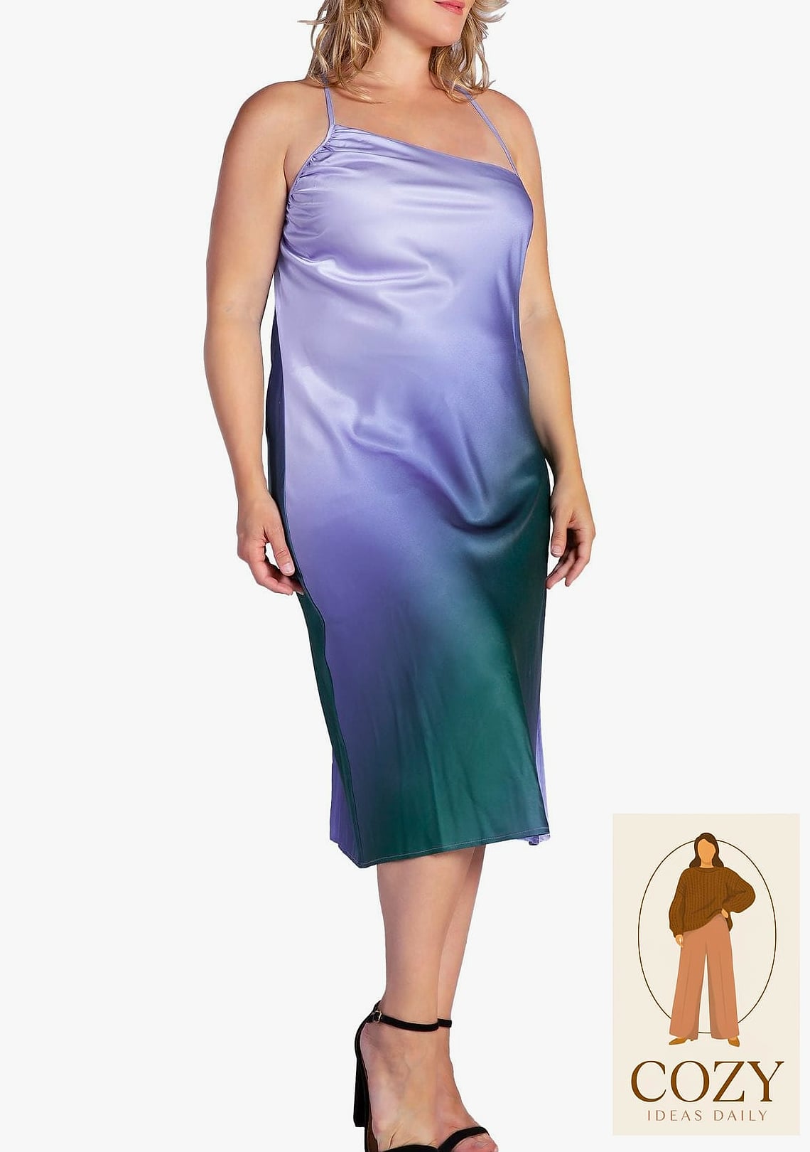 Satin Slip Skirt and Fitted Tank