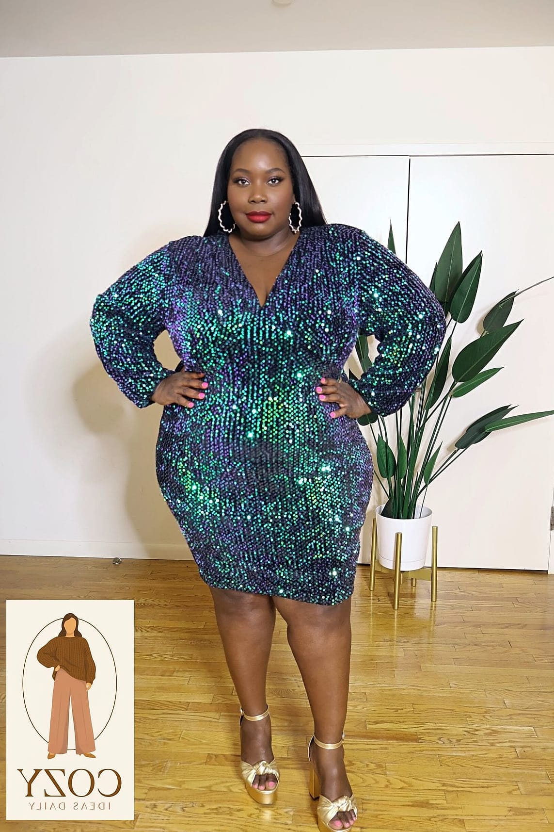 23 Plus Size Wedding Guest Dress Summer You Need to Try Next 11 The Sequin Cocktail Dress