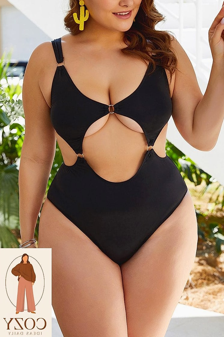 Sexy Plus Size One Piece Swimsuits