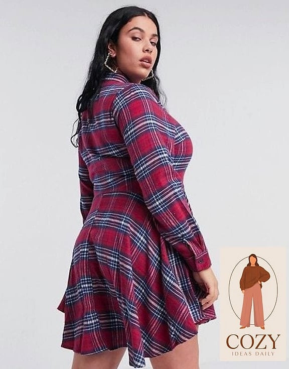 The Shirt Dress in Plaid