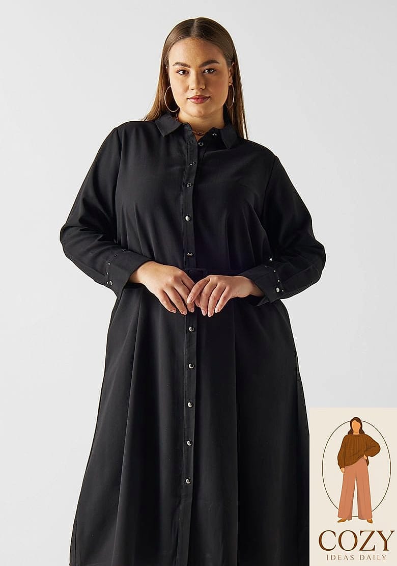 Shirtdress with a Belt for Effortless Polish