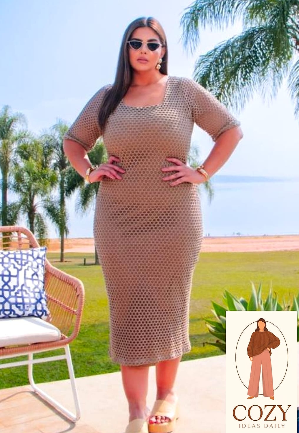 Soft Knit Sweater Dress for Cozy Season