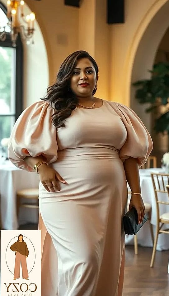 The Statement Sleeve Gown